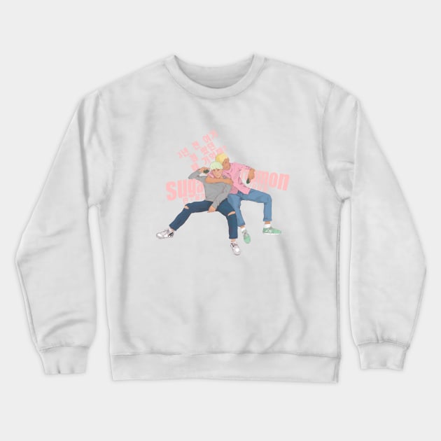 rap line - moving on Crewneck Sweatshirt by tonguetied